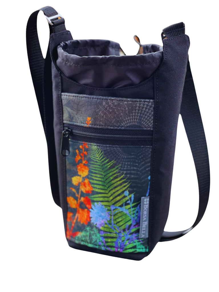 Water Bottle Crossbody Bag - Day Drinker - Night Ferntastic