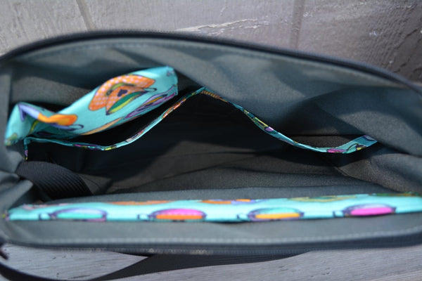 Clearance Hobo Purse Cross Body - Shoulder Bag - Pink Queen of Hearts Fabric - Limited Edition