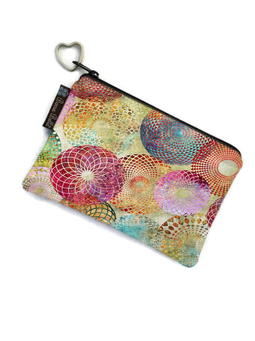 Catch All Zippered Pouch - Halcyon Fabric