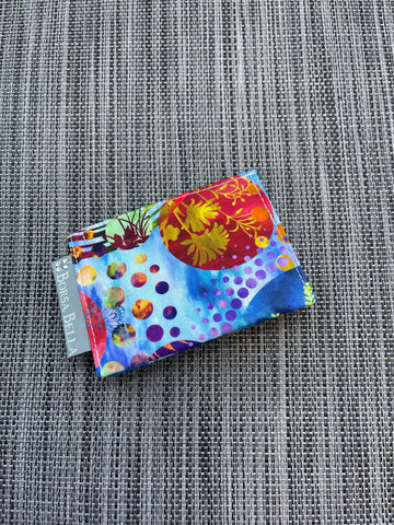Card Holder RFID Protected -   Bubble Scope Fabric