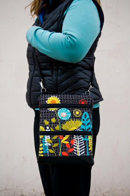 SMALL SIZE Travel Bags Crossbody Purse - A1 Cross Body - Faux Leather - Tablet Purse - FernTastic