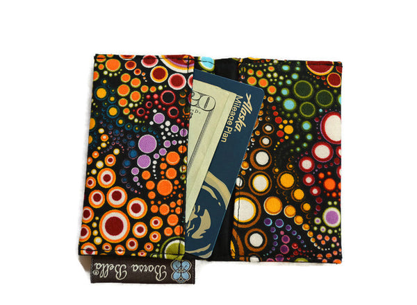 Card Holder RFID Protected - Happy Fabric